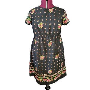 Asos Maternity Floral A-Line Dress (Size 6)